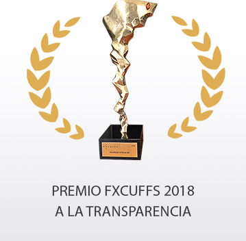 FxCuffs 2018 award for transparency