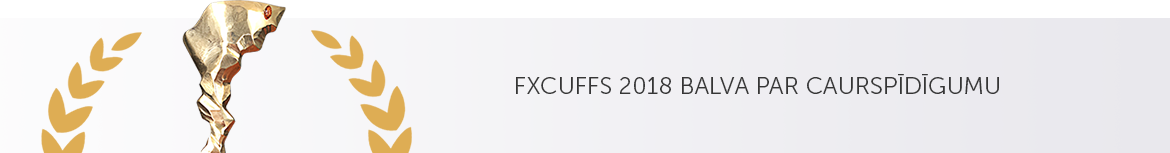 FxCuffs 2018 award for transparency
